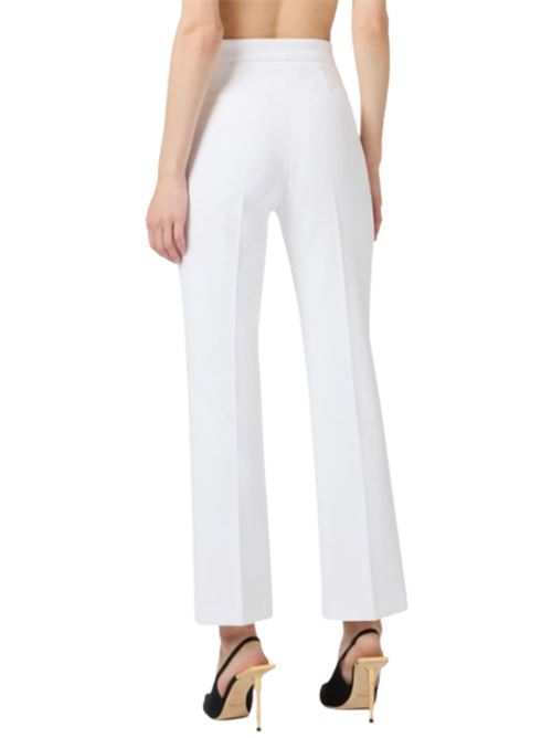 Pantaloni stretch con charm Elisabetta Franchi | PA16861E2360